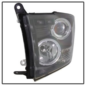 Dodge Ram 1500 Headlights - SPYDER - Projector LED Halo - Black - `09-`14