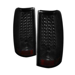 Chevrolet Silverado 2500 Tail Lights - Rear - SPYDER - xTune LED - Smoke - `03-`06