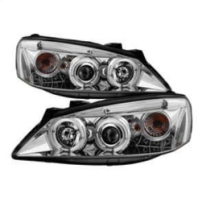 Pontiac G6 Projector Headlights - SPYDER - LED Halo - Chrome - `05-`08