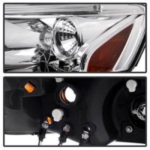 Pontiac G6 Projector Headlights - SPYDER - LED Halo - Chrome - `05-`08