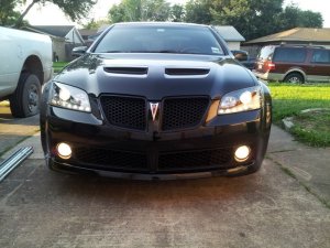 Pontiac G8 Headlights - SPYDER - Projector, DRL - Black - `08-`09