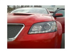 Pontiac G8 Headlights - SPYDER - Projector, DRL - Black - `08-`09