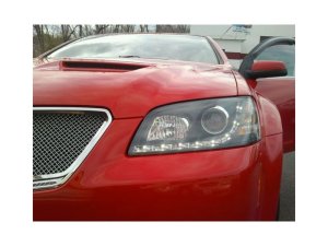 Pontiac G8 Headlights - SPYDER - Projector, DRL - Black - `08-`09