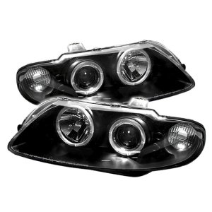 Pontiac GTO Headlights - SPYDER - LED Halo Projector - Black - `04-`06