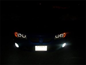 Pontiac GTO Headlights - SPYDER - LED Halo Projector - Black - `04-`06