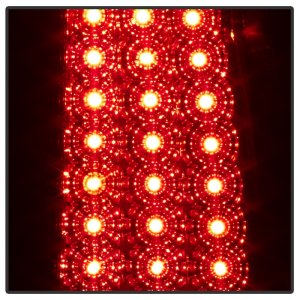 Chevrolet Silverado 1500 Tail Lights - Rear - SPYDER - xTune LED - Red Smoke - `99-`02