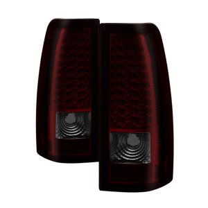 Chevrolet Silverado 2500 Tail Lights - Rear - SPYDER - xTune LED - Red Smoke - `99-`02