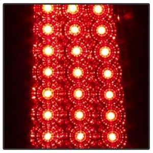 Chevrolet Silverado 2500 Tail Lights - Rear - SPYDER - xTune LED - Smoke - `99-`03