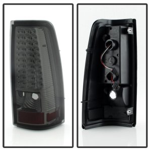 Chevrolet Silverado 3500 Tail Lights - Rear - SPYDER - xTune LED - Smoke - `99-`03