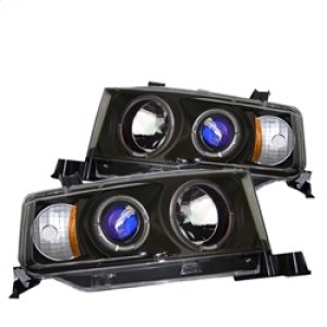 Scion xB Headlights - SPYDER - Projector LED Halo - Black - `03-`07
