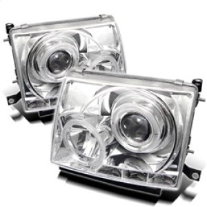 Toyota Tacoma Headlights - SPYDER - Projector LED Halo - Chrome - `97-`00