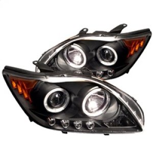 Scion TC Headlights - SPYDER - Projector LED Halo - Black - `05-`07