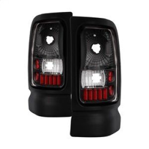 Dodge Ram 3500 Tail Lights - Rear - SPYDER - xTune Euro Style - Black - `94-`01 Dodge Ram 3500 Tail Lights - Rear - SPYDER - xTune Euro Style - Black - `94-`01