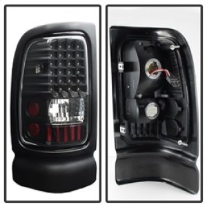 Dodge Ram 1500 Tail Lights - Rear - SPYDER - xTune LED - Black - `94-`01