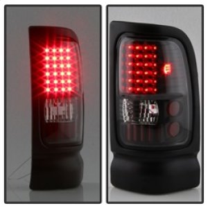 Dodge Ram 3500 Tail Lights - Rear - SPYDER - xTune LED - Black - `94-`02