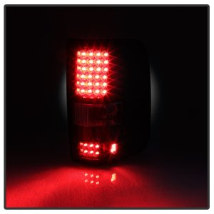 Ford F-150 Tail Lights - Rear - SPYDER - xTune LED, Black, Plug-and-Play - Black - `04-`08