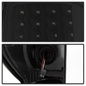 Toyota Tundra Tail Lights - Rear - SPYDER - XTune LED - Black - `07-`13