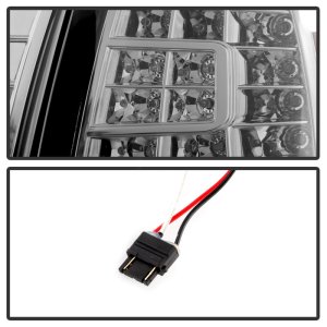 Ford F-150 Headlights - Front - SPYDER - xTune Crystal + Clear LED Corners - Smoke - `97-`03 Ford F-150 Headlights - Front - SPYDER - xTune Crystal + Clear LED Corners - Smoke - `97-`03