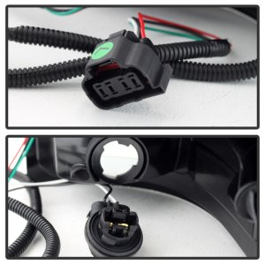 GMC Sierra LED Tail Lights - SPYDER - Black - `07-`13