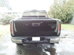 GMC Sierra LED Tail Lights - SPYDER - Red/Clear - `07-`13