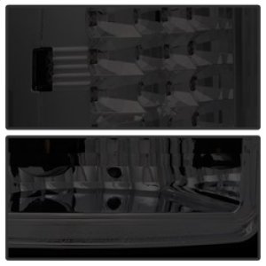 GMC Sierra LED Tail Lights - Rear - SPYDER - Smoke - `07-`13