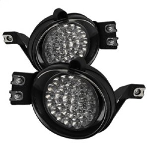 Dodge Ram Fog Lights - SPYDER - LED w/Switch - Clear - `02-`08