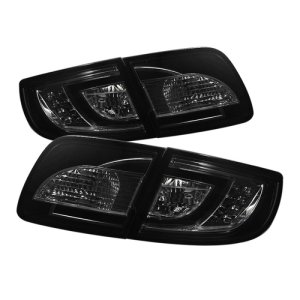 Mazda 3 LED Tail Lights - SPYDER - Smoke - `03-`08