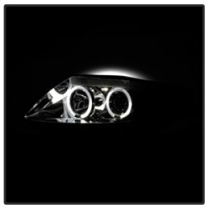 BMW Z4 Headlights - SPYDER - LED Halo, Projector - Smoke - `03-`08