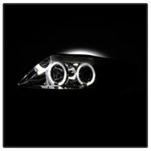 BMW Z4 Headlights - SPYDER - LED Halo, Projector - Smoke - `03-`08