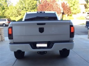 Dodge Ram 1500 LED Tail Lights - SPYDER - Incandescent Model Only - Black - `09-`14 Dodge Ram 1500 LED Tail Lights - SPYDER - Incandescent Model Only - Black - `09-`14