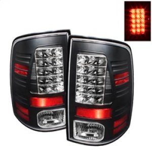 Dodge Ram 1500 LED Tail Lights - SPYDER - Incandescent Model Only - Black - `09-`14 Dodge Ram 1500 LED Tail Lights - SPYDER - Incandescent Model Only - Black - `09-`14