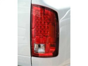 Dodge Ram 1500 LED Tail Lights - SPYDER - Incandescent - Red/Clear - `09-`14
