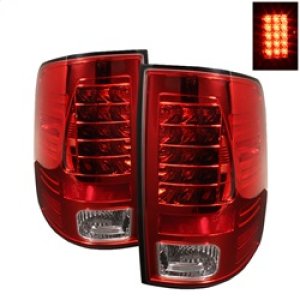 Dodge Ram 1500 LED Tail Lights - SPYDER - Incandescent - Red/Clear - `09-`14