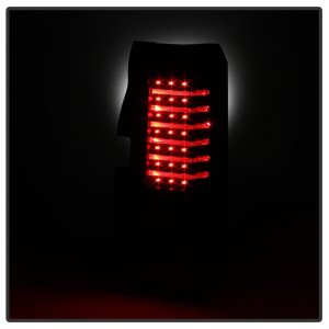 Hummer H3 Tail Lights - Rear - SPYDER - xTune LED - Black - `06-`09