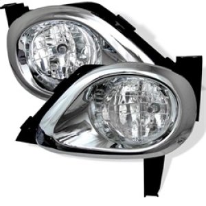 Honda CRV Fog Lights - SPYDER - OEM W/Switch - Clear - `05-`06