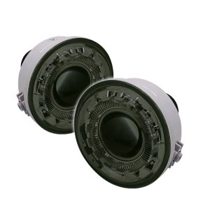 Ford F150 Fog Lights - SPYDER - Halo Projector - Smoke - `06-`10