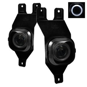 Ford F350 Fog Lights - SPYDER - Halo Projector - Smoke - `99-`04 Ford F350 Fog Lights - SPYDER - Halo Projector - Smoke - `99-`04