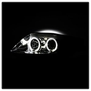 BMW Z4 Headlights - SPYDER - Projector, LED Halo - Chrome - `03-`08 BMW Z4 Headlights - SPYDER - Projector, LED Halo - Chrome - `03-`08