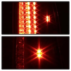 Ford F150 LED Tail Lights - SPYDER - Version 2 - Black - `97-`03