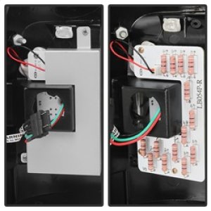 Ford F150 Styleside Tail Lights - SPYDER - Version 2 LED - Red/Clear - `97-`03 Ford F150 Styleside Tail Lights - SPYDER - Version 2 LED - Red/Clear - `97-`03