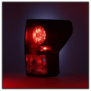 Toyota Tundra Tail Lights - SPYDER - LED - Black - `07-`13