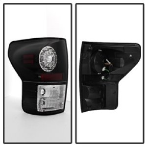 Toyota Tundra Tail Lights - SPYDER - LED - Black - `07-`13