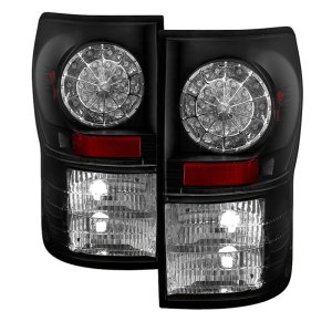Toyota Tundra Tail Lights - SPYDER - LED - Black - `07-`13