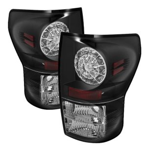 Toyota Tundra Tail Lights - SPYDER - LED - Black - `07-`13