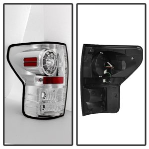 Toyota Tundra LED Tail Lights - SPYDER - Chrome - `07-`13