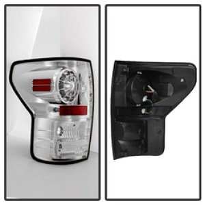 Toyota Tundra LED Tail Lights - SPYDER - Chrome - `07-`13