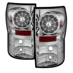 Toyota Tundra LED Tail Lights - SPYDER - Chrome - `07-`13
