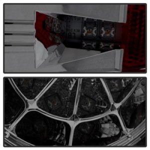 Toyota Tundra LED Tail Lights - SPYDER - ALT-YD-TTU07-LED-SM - Smoke - `07-`13