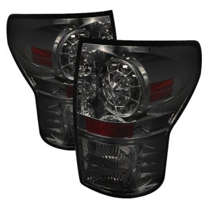 Toyota Tundra LED Tail Lights - SPYDER - ALT-YD-TTU07-LED-SM - Smoke - `07-`13