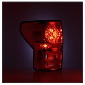 Toyota Tundra LED Tail Lights - SPYDER - ALT-YD-TTU07-LED-SM - Smoke - `07-`13